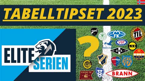 tabelltips eliteserien 2023